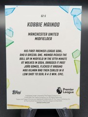 Kobbie Mainoo 2026 Topps Chrome Premier League Golazo