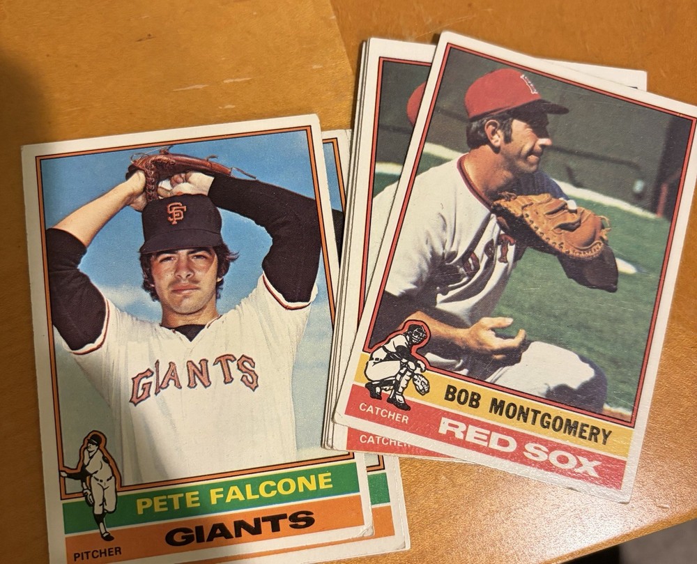 1976 Topps Baseball Cards (#400-660) – YOU PICK – Complete your set! EXC/NMT