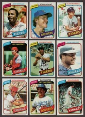 1980 Topps Baseball Partial Set 716/726 Mostly NM to EX-MT See desc: missing #s