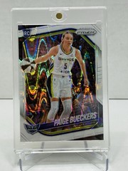 2025 Panini Prizm WNBA Paige Bueckers White Seismic Prizm RC #5 Dallas Wings