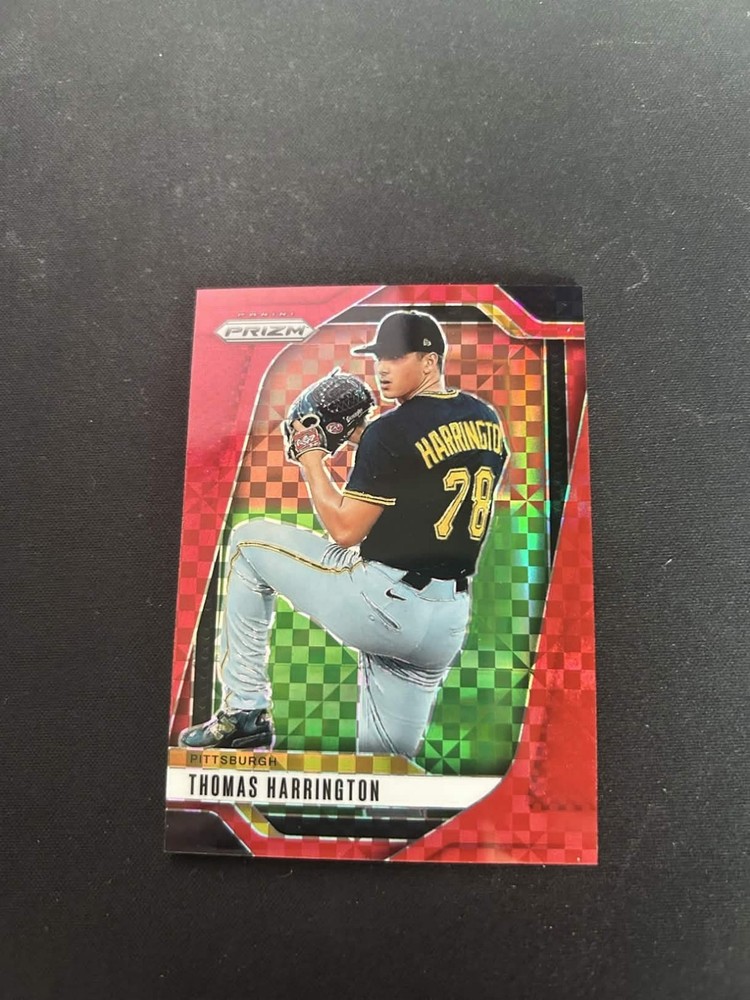 2025 Panini Prizm Thomas Harrington Red Power Prizms /99