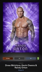 Randy Orton, Kevin Owens, Drew McIntyre Prismatic Iconic Slam WWE Mirage 26