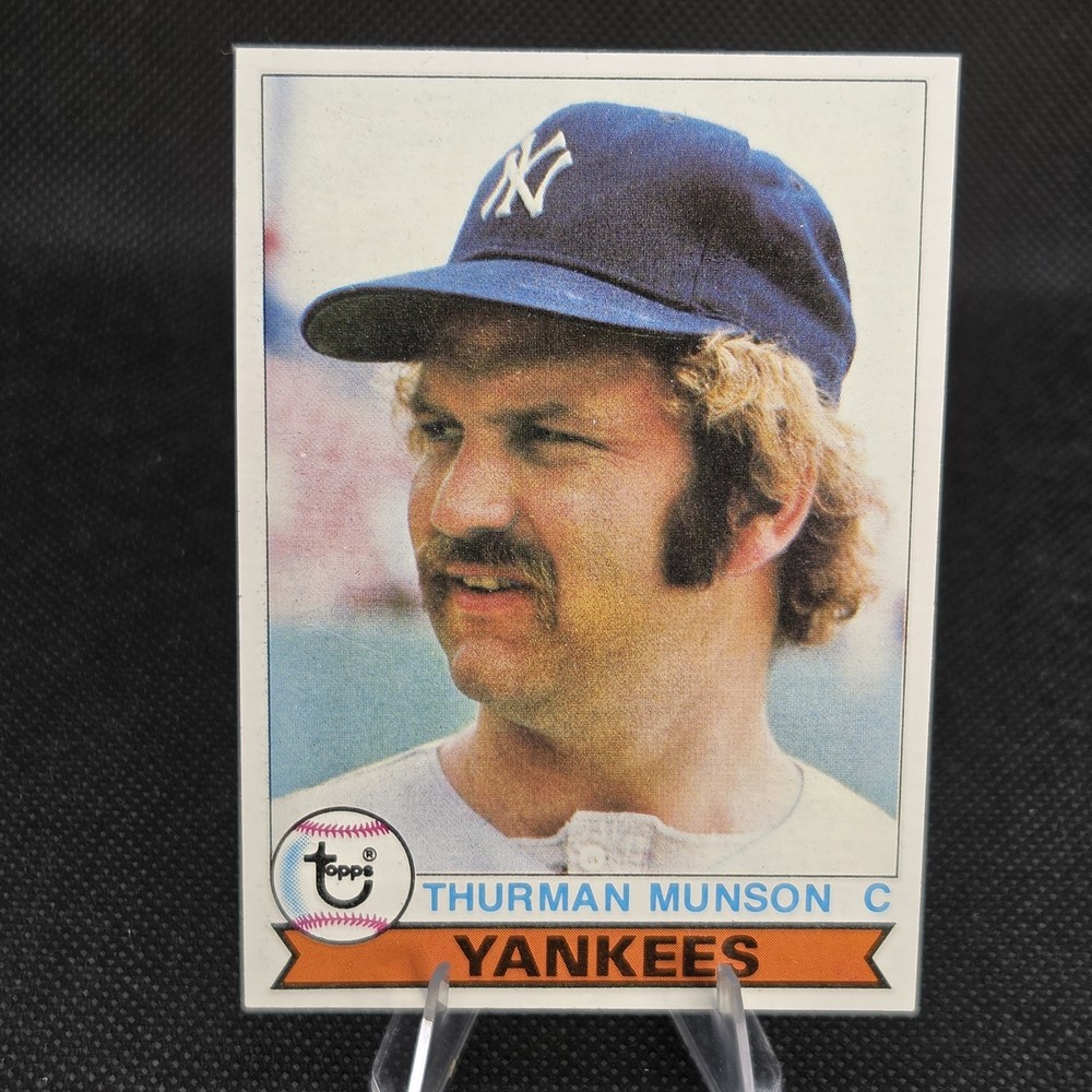 1979 Topps #310 Thurman Munson Card Yankees EX/NM