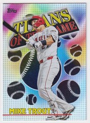 2026 Topps Titans Game Mike Trout Los Angeles Angels #TOG-2