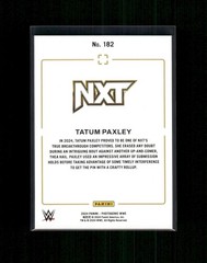 2024 Photogenic WWE Tatum Paxley #182 Base