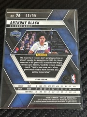 2024-25 Panini Mosiac – Anthony Black /99 Mosaic Purple #76