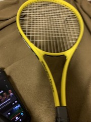 Signed Venus And Serena Williams Svetlana Kuznetsova Racket 2004 JPMorgan Chase