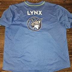 Super Rare Vintage Minnesota Twins X Minnesota Lynx MLB WNBA Stitched Jersey XXL
