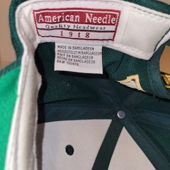 Oakland Athletics American Needle Snapback Hat Cap A&rsquo;s MLB Green Gold