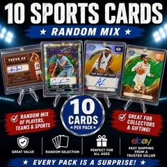 Multi-Sport Mystery of 10 cards! Vintage 1980s – Present!