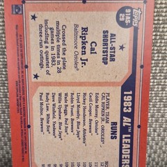Topps 50 Years of Baseball All-Star AL Insert Cal Ripken Jr. Orioles 91AS-29