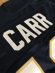 CJ Carr Notre Dame Fighting Irish NCAA 2026 Football Jersey navy blue men&rsquo;s size