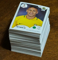2018 Panini FIFA World Cup Russia HUGE LOT OF 200+ Soccer Cards Stickers