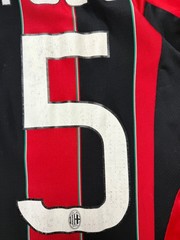 🔥 AC Milan Adidas Balotelli #45 Jersey 2010-12 Fly Emirates Size M