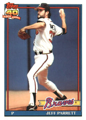 1991 Topps Tiffany Atlanta Braves You Pick the Player