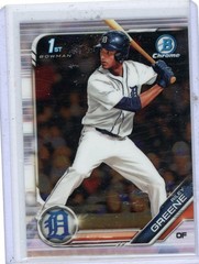 2019 Bowman Chrome Draft 1st Refractor Riley Greene #BDC-50 Tigers