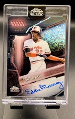 2026 Topps Chrome Black – Eddie Murray – Rose Gold Auto /10 ORIOLES