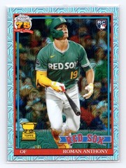 2026 Topps #91C-60 Roman Anthony 1991 35th Anniversary Chrome Silver Mojo