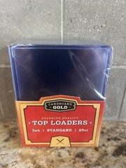 Cardboard Gold Standard 3×4 One Pack Of 25.