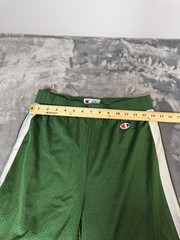 Vintage Property Of 1842 Notre Dame Irish Shorts Champion Mens Size Small Green