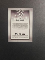 2026 Topps Chrome WWE – Blake Monroe #176 Blue Mini-Diamond Refractor /150