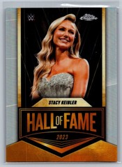 2025 Topps Chrome WWE Stacy Keibler Hall Of Fame 2023 Insert #EMB-SK