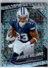 Javonte Williams Dallas Cowboys 2025 Panini Prizm Disco Prizm #1