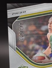 2025 Panini Prizm WNBA Sue Bird #38 Blue Pulsar Prizm 003/199 Seattle Storm