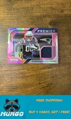 2021 Panini Prizm #PJ-29 Rhamondre Stevenson Premier Jerseys Pink