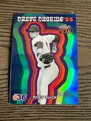 2026 Leaf Metal Riley Quick Draft Dreams db-23 3/5 Twins