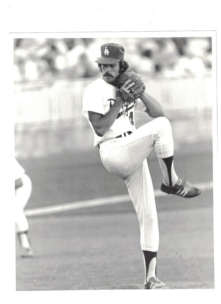 Stan Wall Los Angeles Dodgers 8×10 Vintage Baseball Photo RH5