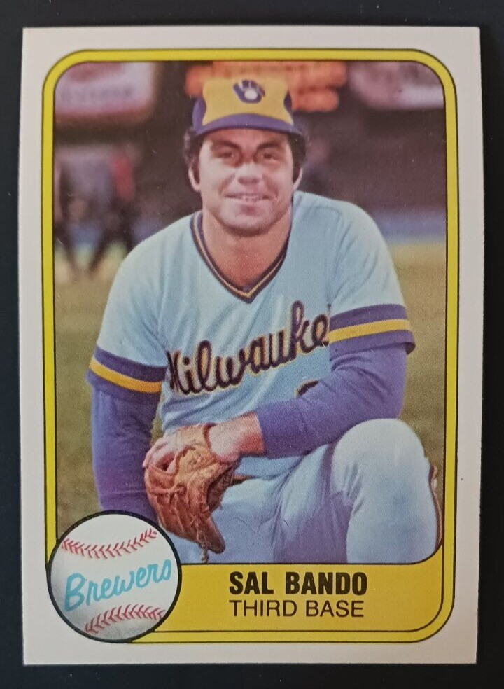 Milwaukee Brewers – 1980&rsquo;s – Fleer