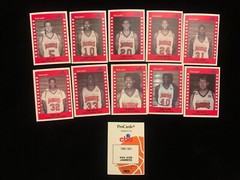 1990-91 ProCards CBA San Jose Jammers singles – choose from list