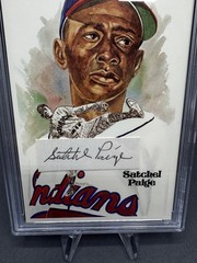 Satchel Paige Signed Cut Auto Postcard PSA/DNA Authenticated