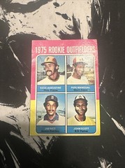 1975 Topps – 1975 Rookie Outfielders #616 Jim Rice, Pepe Mangual, John Scott…