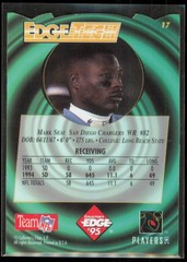 1995 Collector&rsquo;s Edge EdgeTech Quantum Motion Die Cut Mark Seay #17