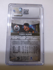 2021 Metal Universe #1 Connor McDavid PMG Precious Metal Gems Red /100 CSG 7.5