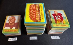 1963 Topps Football Cards 1-170 (P-NM) – You Pick – Complete Your Set