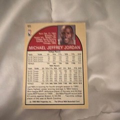 NBA Hoops 1990-91 Michael Jordan #223 Chicago Bulls Base Set Card