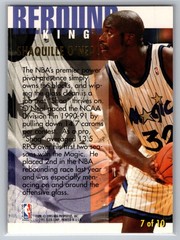 1994-95 Ultra #7 Shaquille O&rsquo;Neal Rebound Kings