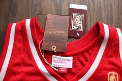 Philadelphia 76ers ALLEN IVERSON Mitchell Ness Red SWINGMAN Men 44 L Jersey