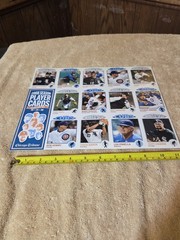 Chicago Tribune 2008 Player Cards Set #1-3-4 Uncut Sheets Cubs/White Sox