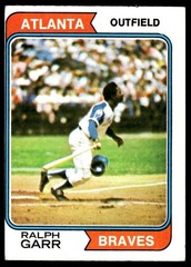 1974 Topps Ralph Garr Atlanta Braves #570