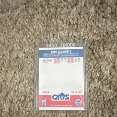 Fleer 1986-87 Brad Daugherty Rookie Card #25 Cleveland Cavaliers