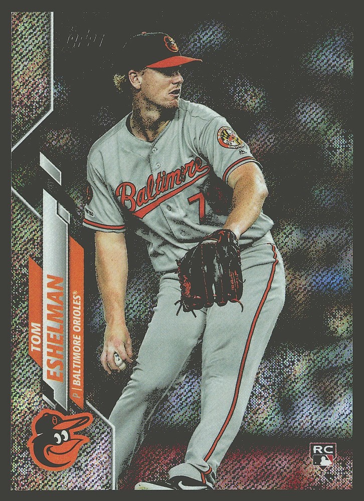 2020 Topps #442 Tom Eshelman Retail Foilboard /264 SN,RC