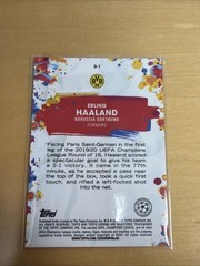 2021-22 Topps Chrome Uefa Champions League – Golazo Erling Haaland #G-1