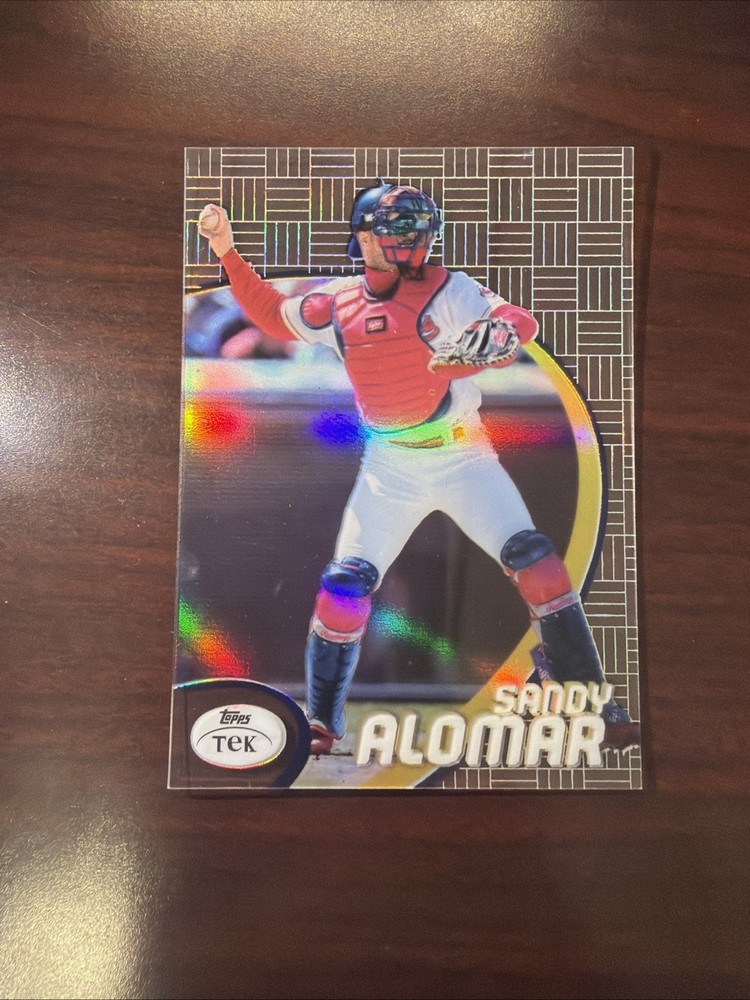 1998 Topps Tek #27 Sandy Alomar Jr. Pattern 73 NM+
