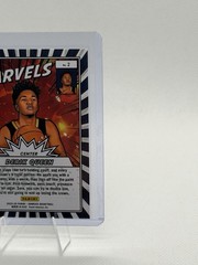 2025-26 Panini Donruss – Net Marvels Derik Queen #2 Holo Green Laser (RC)
