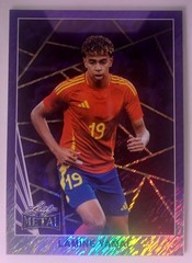 Rare 2024 Leaf Collective Promotional Lamine Yamal #90B-4 Purple Shimmer 65/199