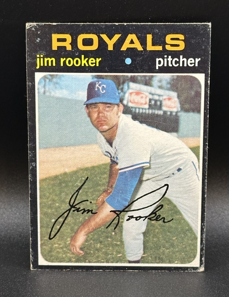 1971 Topps – High # #730 Jim Rooker- Kansas City Royals